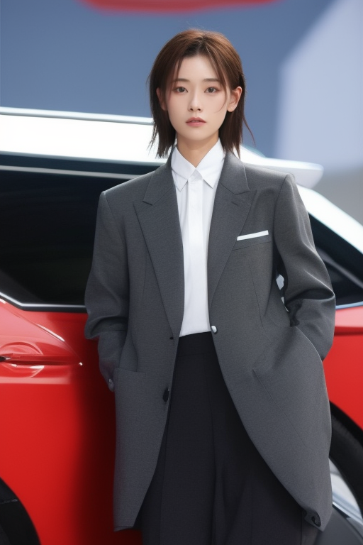 01106-3618850580-best quality,masterpiece,realistic,liuiu,lys,motor vehicle,shirt,blazer,_lora_LYS_0.8_,.png